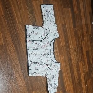Floral Cropped Blouse
